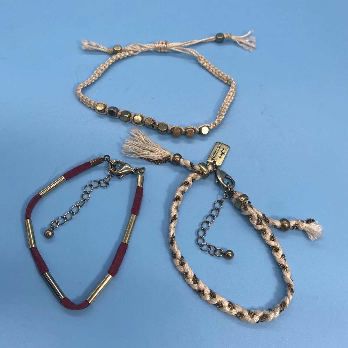 American Eagle Cloth Metal Cloth Adjustable String Slide