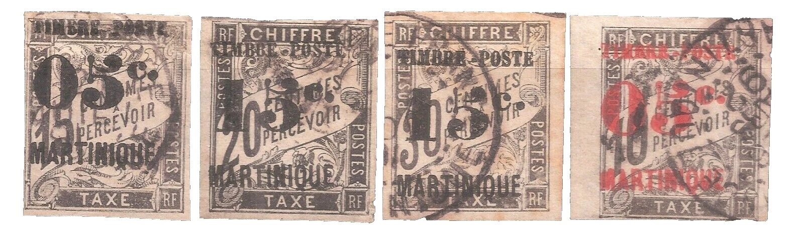 Multi-Color Pre-Decimal French & Colonies Stamps