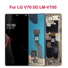 6.5" For LG V70 5G LM-V700 LCD Display Touch Screen Digitizer Assembly w/Frame