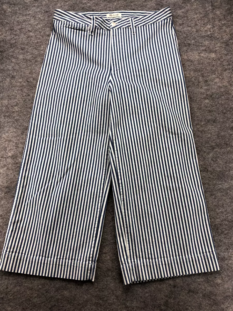 Madewell shop striped pants