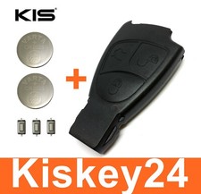 3Tasten Schlüssel für Mercedes Benz W168 W202 W203 W211+ 3x TASTER + 2xBatterie 3Tasten Schlüssel für Mercedes Benz W168 W202 W203 W211+ 3x TASTER + 2xBatterie