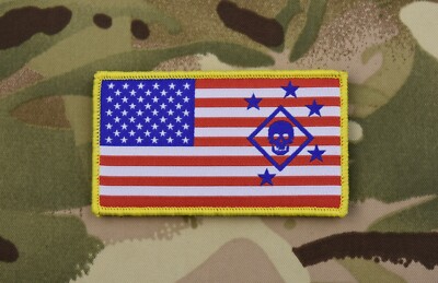 Marine Raider Regiment US Flag Woven Morale Patch MARSOC USMC