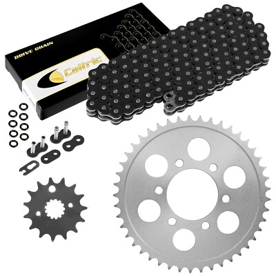 Black O-Ring Drive Chain & Sprockets for Suzuki GSF1200 GSF1200S Bandit 1997-05