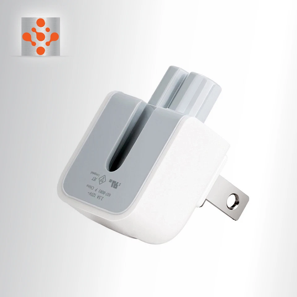 100% Genuine OEM MagSafe AC Wall Adapter Apple DUCKHEAD 2 PRONG PLUG 45W 60W 85W - Image 3 of 4