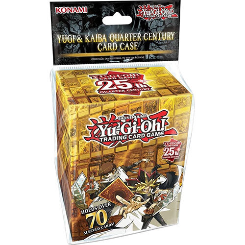 Konami Yu-Gi-Oh Kartenhülle - YUGI & KAIBA QUARTER CENTURY (hält über 70 Karten) - Bild 1 von 1