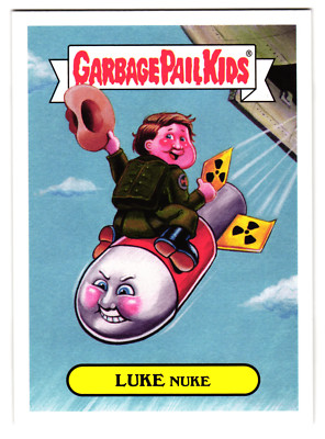 Luke Nuke Garbage Pail Kids Atomic Bomb Adam-Geddon 2017
