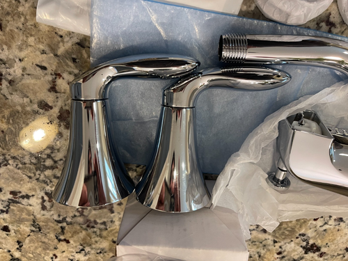 Kohler Coralais K-T15201-4S-CP Zweigriff Wanne & Dusche Wasserhahn Trim Kit, poliert - Bild 4 von 8