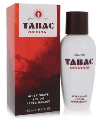 TABAC ORIGINAL by Maurer & Wirtz for Men AFTER SHAVE LOTION 5.1 oz 150 ml NEW