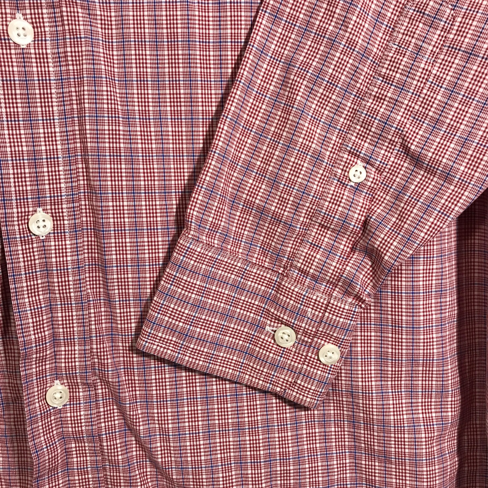 Pendleton Red Blue white square button down  Shir… - image 2