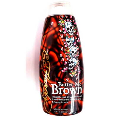 Ed Hardy BUTTER ME BROWN Indoor Tanning Bed Lotion 10 oz