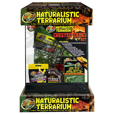 ZooMed Naturalistic Terrarium Crested Gecko Complete Starter Kit