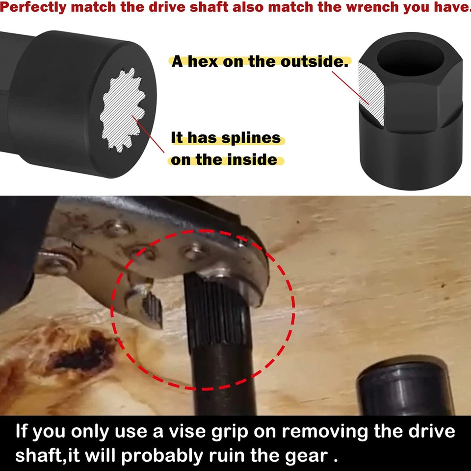 Drive Shaft Adapter For Mercury Mercruiser Alpha 1 Gen 2 90220 18-9854 91-56775T - Image 4 of 4