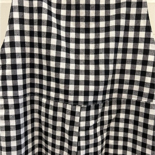 Mod Ref Overall Jumpsuit schwarz weiß Gingham kariert Gr. Medium Skater - Bild 2 von 6