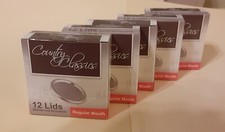 Gossi CCCL-012-RM Canning Jar Lid - 5 Boxes of 12 lids each