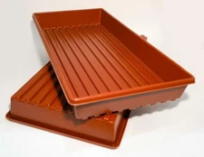 Made in the USA, 1020 Heavy Duty Grow Trays (No Drain Holes)