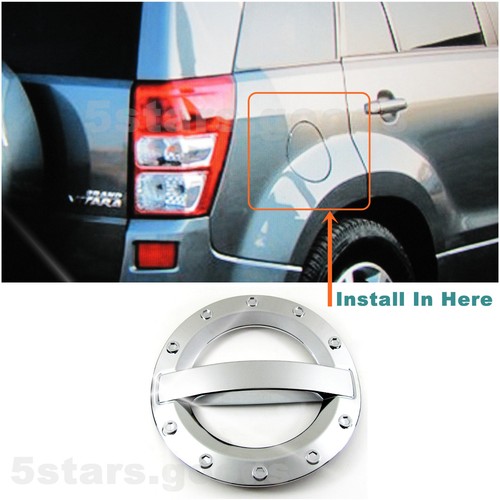 Chrome Side Gas Feul Tank Molding Cover Trim For 20092013 Suzuki Grand