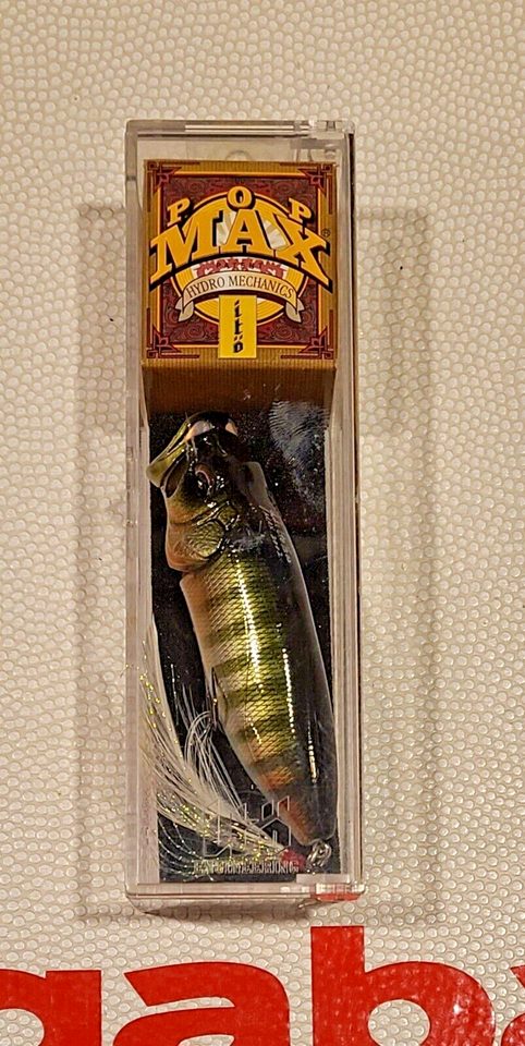 Megabass Popmax OG 2002 Colore Modena Bone &ndash; Primo Anno RARO SPEDIZIONE GRATIS
