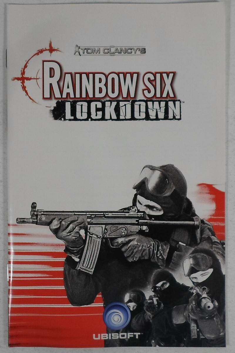SONY PLAYSTATION 2 PS2 PAL EUROPE RAINBOW SIX LOCKDOWN COMPLETE