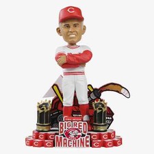 SPARKY ANDERSON Cincinnati Reds 2x World Series BIG RED MACHINE Bobblehead NIB!