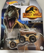 Hot Wheels Character Cars Jurassic World Dominion T-Rex Tyrannosaurus Rex Car