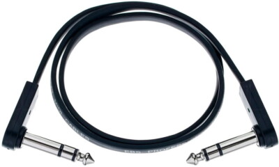 EBS PCF-DLS58 22.83-inch Stereo Flat Patch Right Angle Patch Jumper Cable, New!