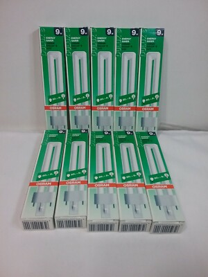 Osram 9W Dulux-S G23 Cap Compact Fluorescent Lamp -Extra Warm White