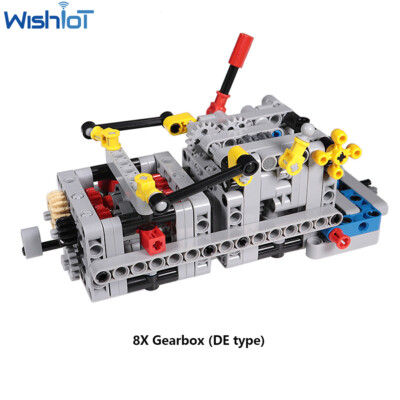 Technical 8 Speed Gearbox Kit MOC Manual Transmission D.E. Version For Le*goeds