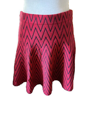   Candies BlackRed Circle Skirt Women's Sz  M NWOT