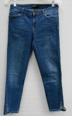 Women's Zara Basic Z1975 Denim Skinny Stretch Blue Jeans Size 6  27 x 25