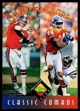 1994 Pro Line Live #394 John Elway / Shannon Sharpe