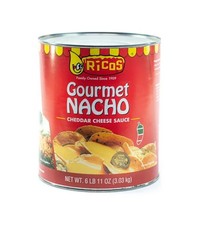 Ricos Gourmet Nacho Cheese Sauce, 107 oz Can, Shelf-Stable