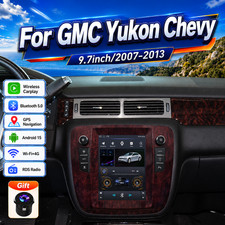 9.7 For 2007-2013 Chevy Tahoesuburbangmc Yukon Car Radio Gps Stereo Carplay 9.7 For 2007-2013 Chevy Tahoesuburbangmc Yukon Car Radio Gps Stereo Carplay