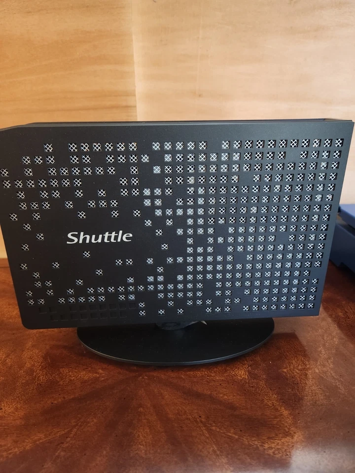 SHUTTLE XS35-V2 Intel NM10 Black Mini / Booksize Barebone System #F - Image 4 of 4