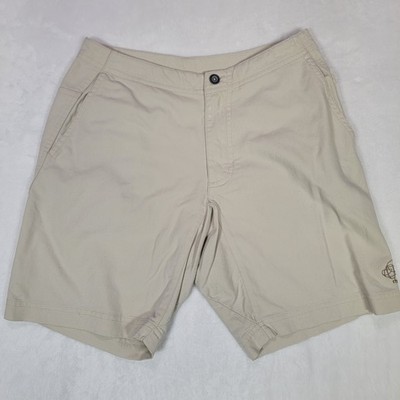 Patagonia Women's Stand Up Shorts Size 4 Beige Mid Rise Rhythm Classic Casual
