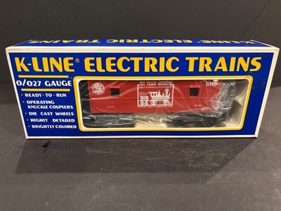 K-LINE TCA MUSEUM CABOOSE #6115 - 1986  0/027 GAUGE - VERY NICE CONDITION!