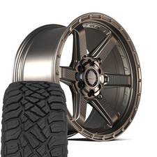 Set4 17x9 Bronze 4play Rims 33x12.50r17 Rt Tires Set 5x127 5x139.7 -6et Set4 17x9 Bronze 4play Rims 33x12.50r17 Rt Tires Set 5x127 5x139.7 -6et