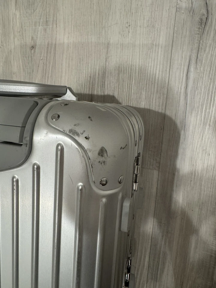 Rimowa Carry-On Silver Original Cabin Luggage - Image 3 of 4