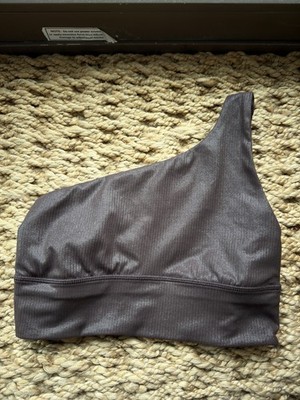 lululemon Align  Asymmetrical Rib Bra A/B Shin Size 6