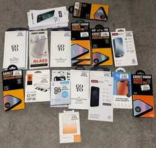 Lote de 25 accesorios para teléfono: fundas y protectores de pantalla miniatura 2