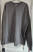 NWT Eddie Bauer LEGENDWASH 100 cotton men's Tall XL gray long sleeve shirt