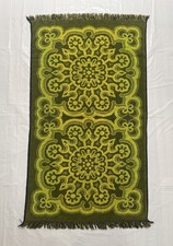 Vtg 1960 s Bath Towel Fringe Martex West Poin...
