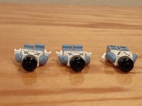 Lego Star Wars x3 Clone Trooper V-Wing Pilot Minifigure SW0118 Sets 6205 & 7259
