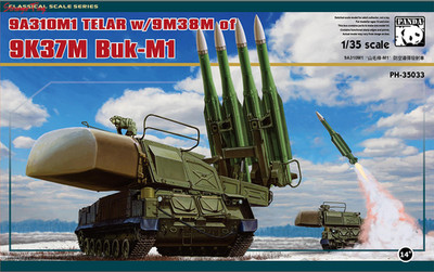 Panda Models 1/35 9A310M1 TELAR mit 9M38M von 9K37M Buk-M1 Modellbausatz