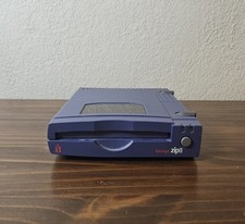 Vintage 1999 Iomega Zip 100 Clean External Drive 100 MB PC Parallel Untested