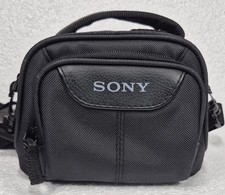 Sony Black Handycam Soft Camcorder Case Bag With Adjustable Shoulder Strap