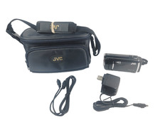 JVC Everio GZ-HM30 HD Camcorder with 40x Optical Zoom Black , Bundle