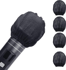 300Pcs 150 Pairs Mic Covers Disposable Non-Woven, Individually Wrapped Mic Cov