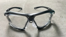 SKYTEC Hybrid Safety Work Glasses Anti-Scratch Anti-Fog Lens EME21 Clear