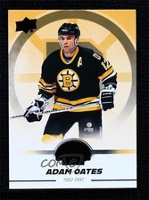 2023-24 Upper Deck Boston Bruins Centennial Black 1/1 Adam Oates #35 HOF 2vh