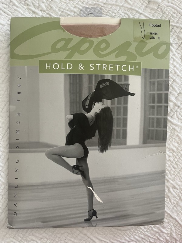 Capezio - Hold & Stretch - Footed, #N14, LSN S, Dance Tights